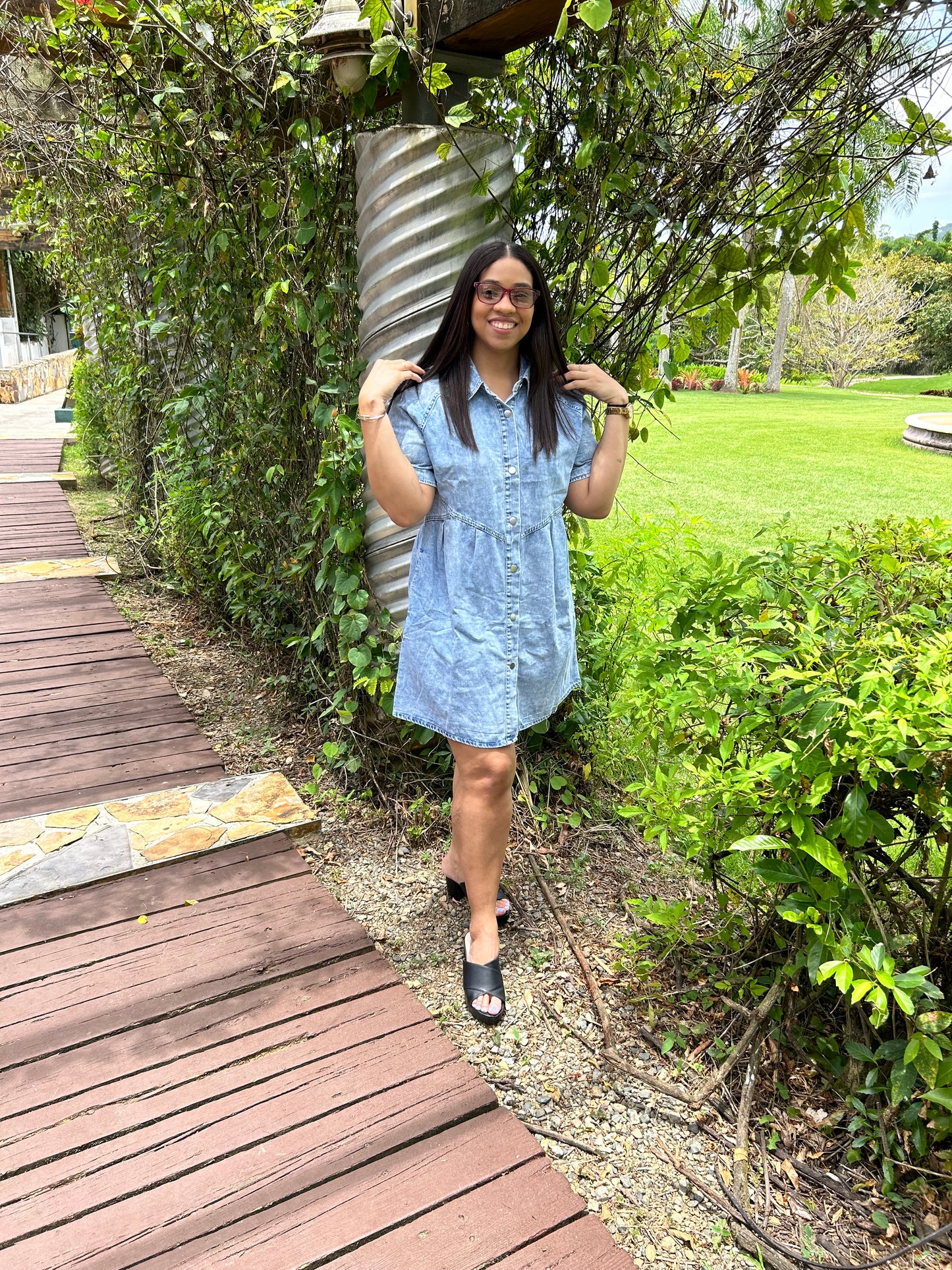 DENIM DRESS LIGHT